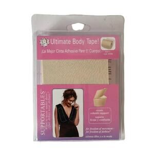 NIP Supportables Ulitmate Body Tape & SKINCOTE Creates Reliable Support 8ft